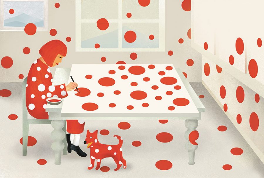 Going dotty over Yayoi Kusama