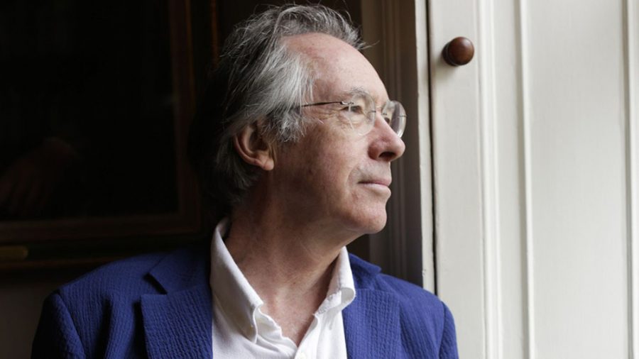 Booker-prize winning novelist Ian McEwan addresses Athens