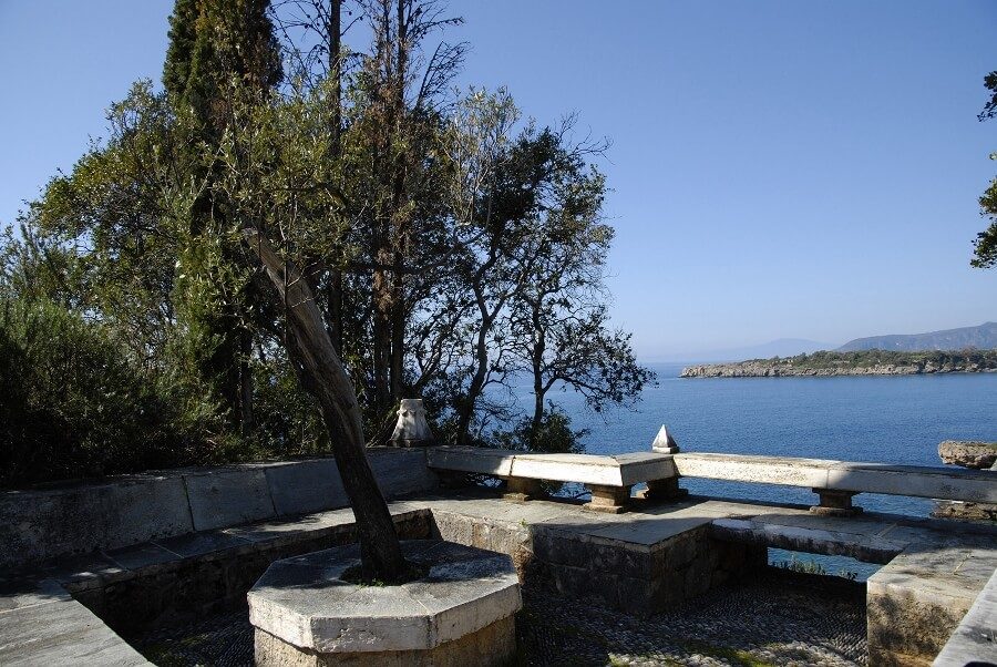 Leigh Fermor House view