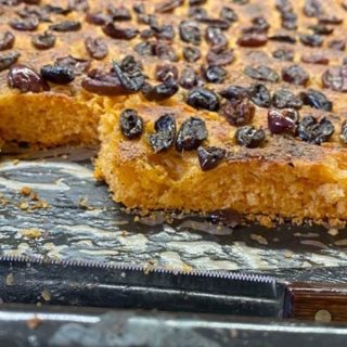 Michelin Chef Asimakis Chaniotis’ Tomato, Black Olive and Wild Oregano Foccacia