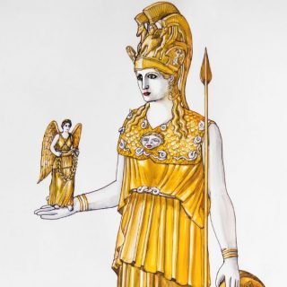 The lost statue of Athena Parthenos