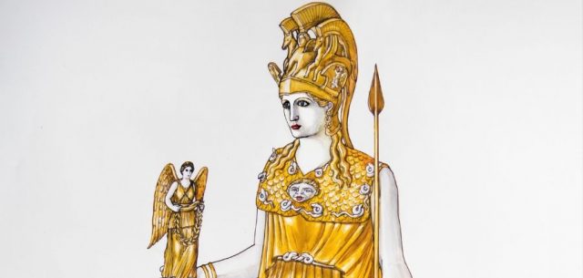 The lost statue of Athena Parthenos