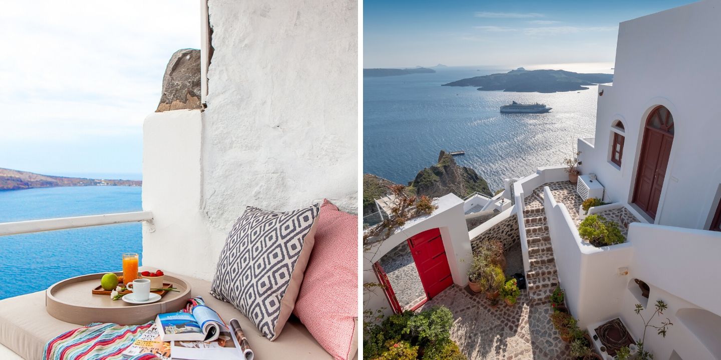 Santorini: For a touch of history this summer
