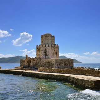 Get Captured by the Castle in Methoni