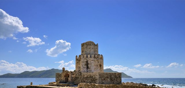 Get Captured by the Castle in Methoni