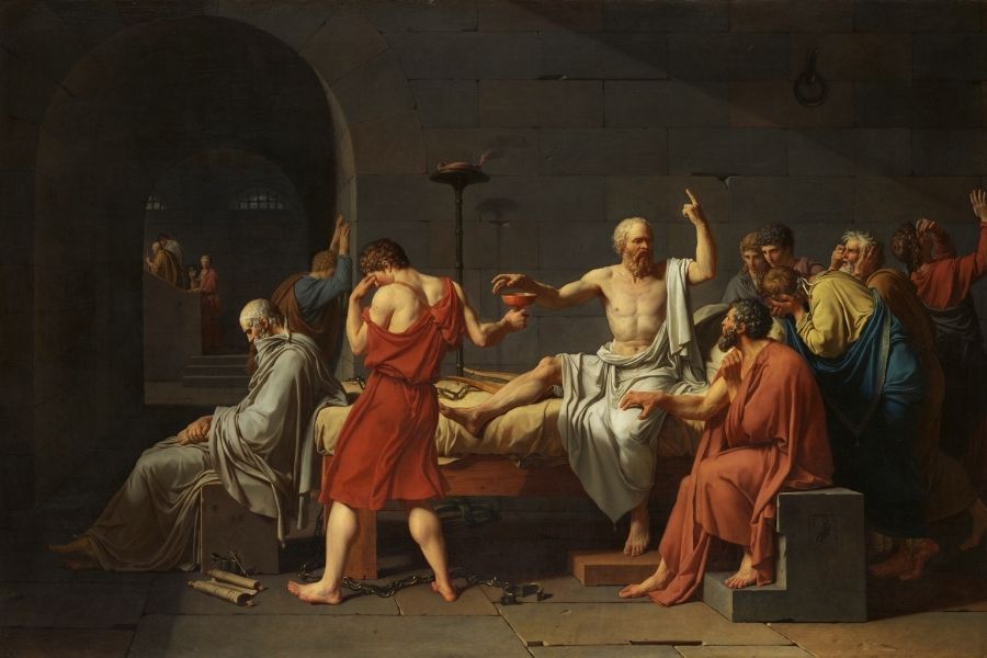 From the cup to the lips: the Death of Socrates in 399 BC