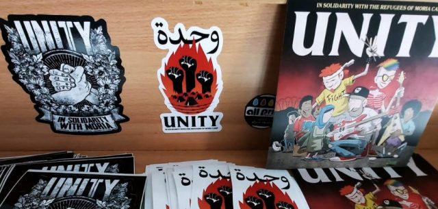 “Unity”, a musical spark of solidarity born from the ashes of the Moria camp