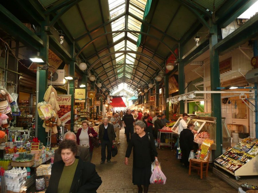 The Modiano Market where the Jewish community congregated 