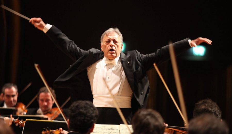 The legendary Zubin Mehta conducts at the Herod Atticus