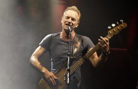 Sting celebrates his 70th birthday under the Acropolis