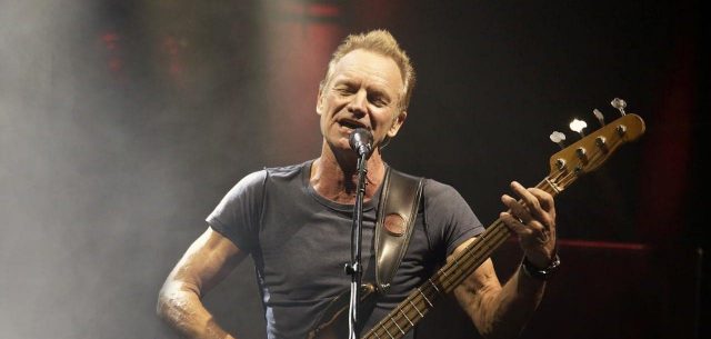 Sting celebrates his 70th birthday under the Acropolis