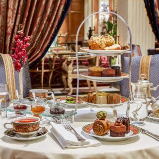 Christmas Afternoon Tea at the Hotel Grande Bretagne