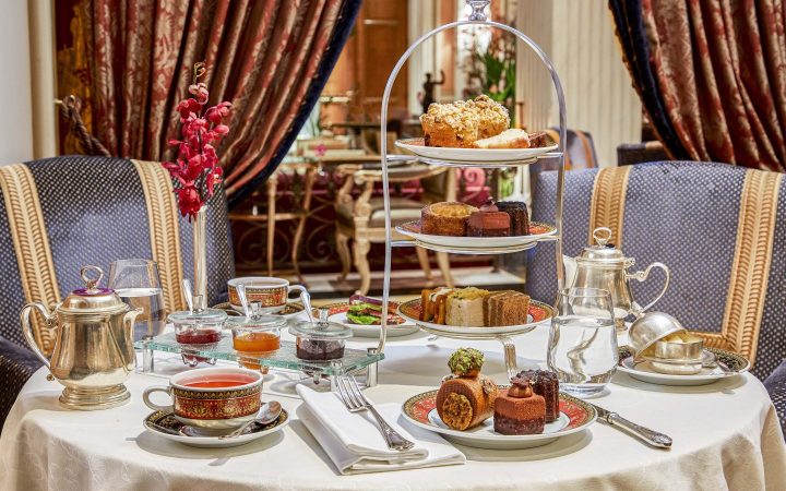 Christmas Afternoon Tea at the Hotel Grande Bretagne