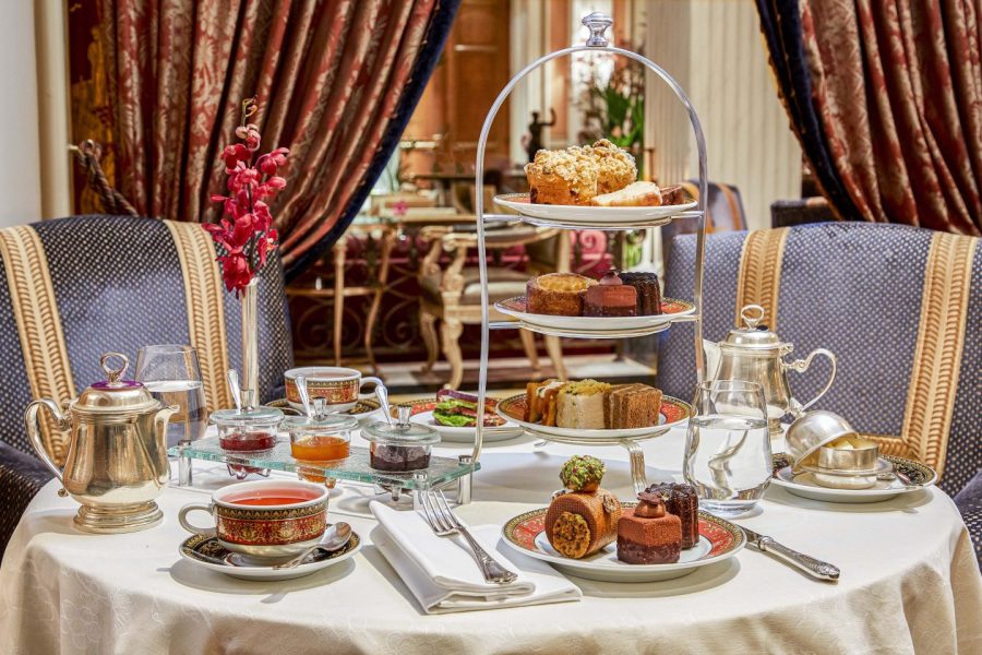 Christmas Afternoon Tea at the Hotel Grande Bretagne