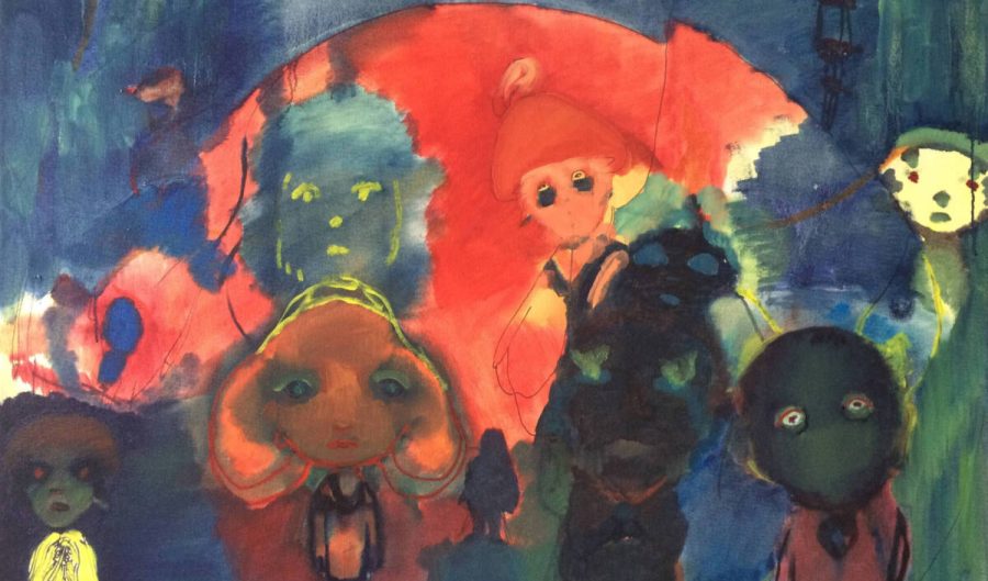 Alexandros Georgiou colour-soaked child-like paintings beg introspection