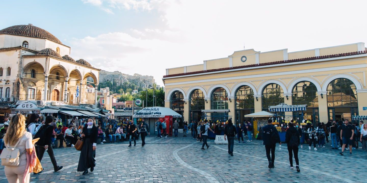 Monastiraki: Bargain-hunt by day, Bar-hop by night