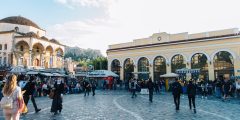 Monastiraki: Bargain-hunt by day, Bar-hop by night