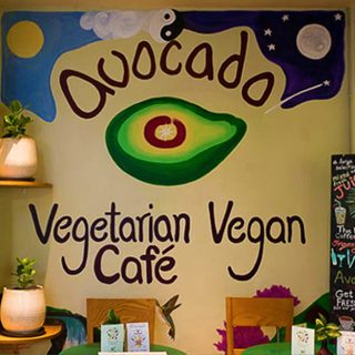 Avocado, Well Loved Vegetarian and Vegan Restaurant near the Gardens