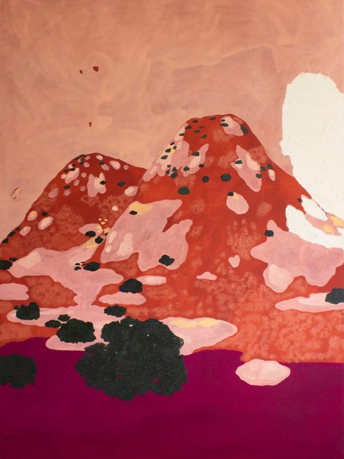 Cardon, carmin y ola: Ximena Maldonado Sánchez at the Berner/Eliades Gallery