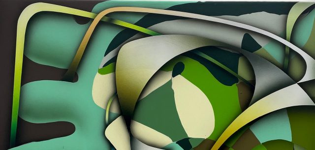 Emerald Paintings: Stella Kapenazou’s solo debut at Skoufa Gallery